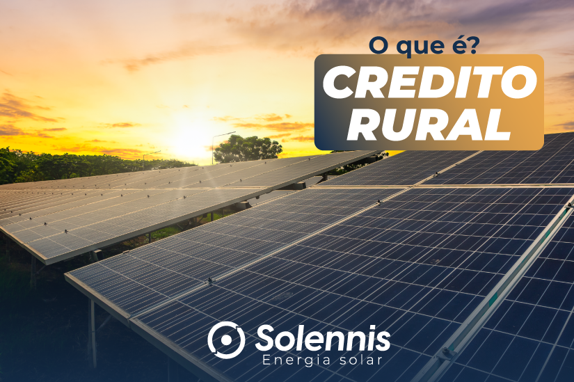 O que é credito rural?